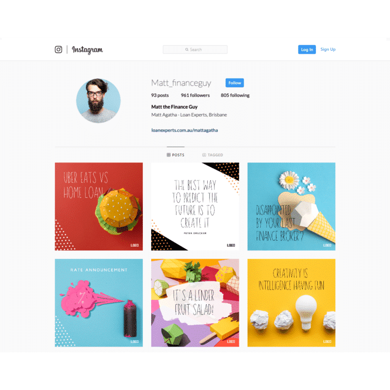 SocialBroker theme fruity content for finance brokers