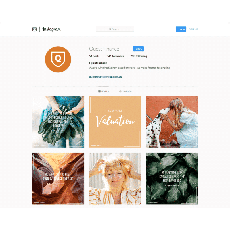 Terra SocialBroker content for mortgage brokers instagram